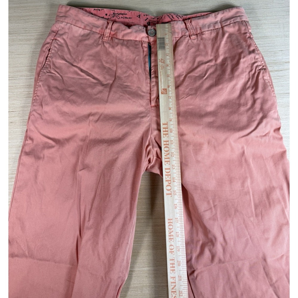 Southern Marsh Chino Pants Men's Size 36x30 Coral Casual Flat Front - Picture 5 of 6